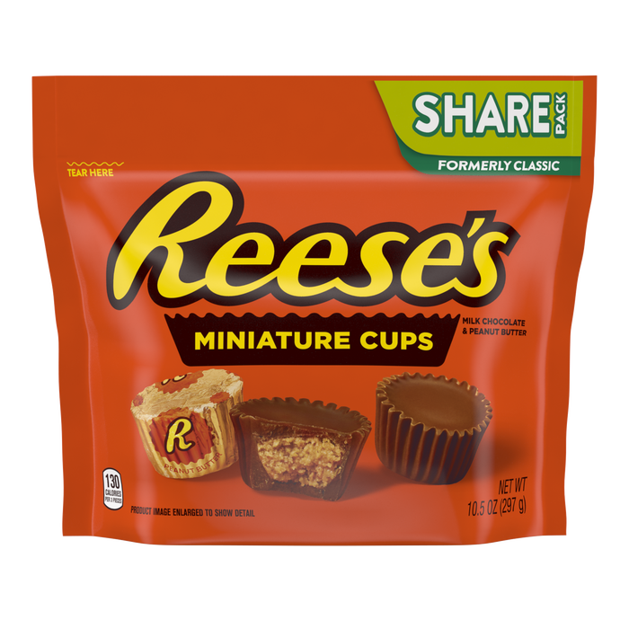 Image of REESE'S Peanut Butter Cup Miniatures Packaging