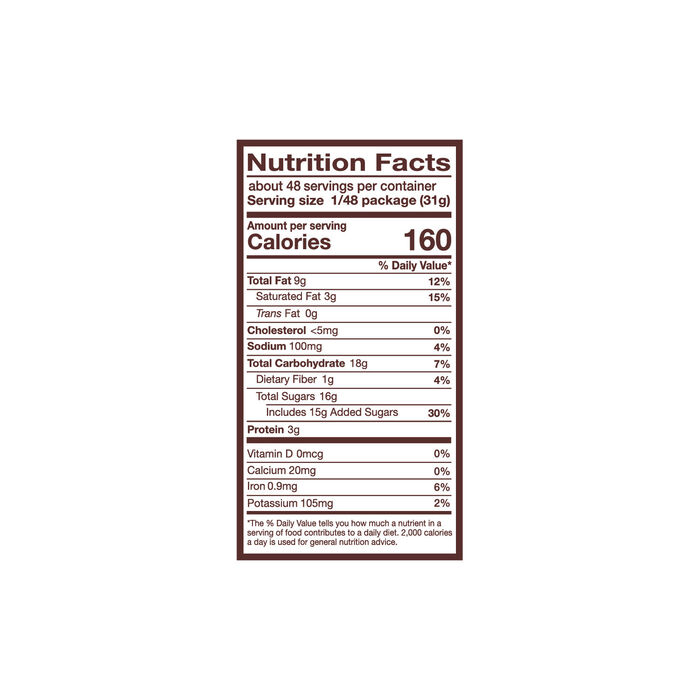 Image of REESE'S Milk Chocolate Peanut Butter Pie Box, 52 oz Packaging