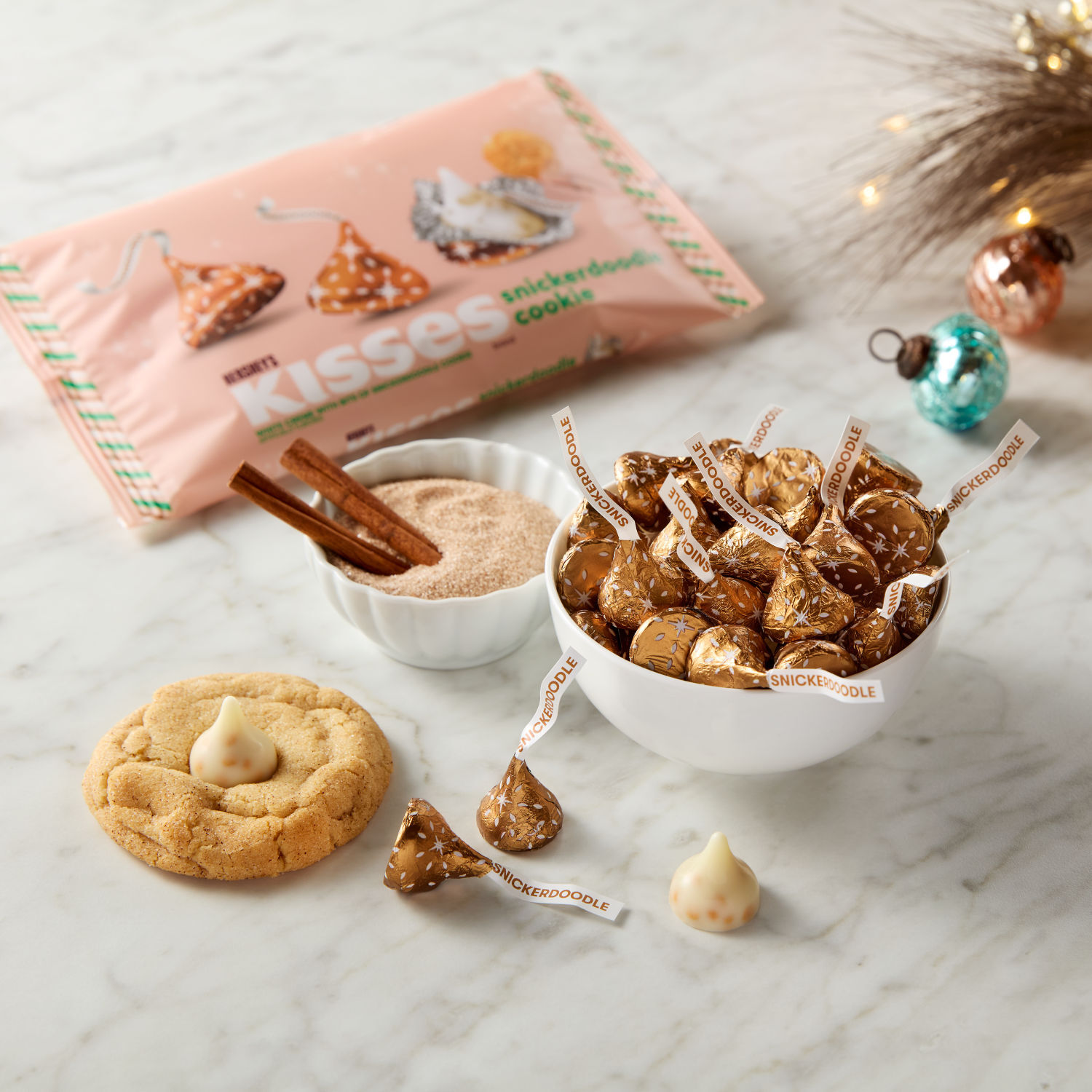 HERSHEY'S KISSES Snickerdoodle Cookie Flavored, Christmas , Candy