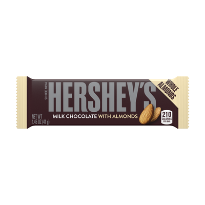HERSHEY'S Milk Chocolate with Almonds Standard Bar