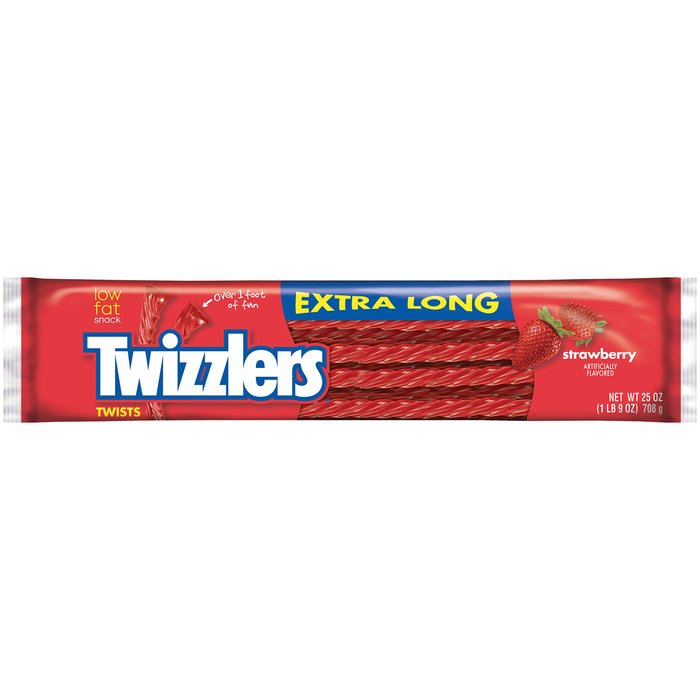 Image of Extra Long TWIZZLERS Twists Packaging