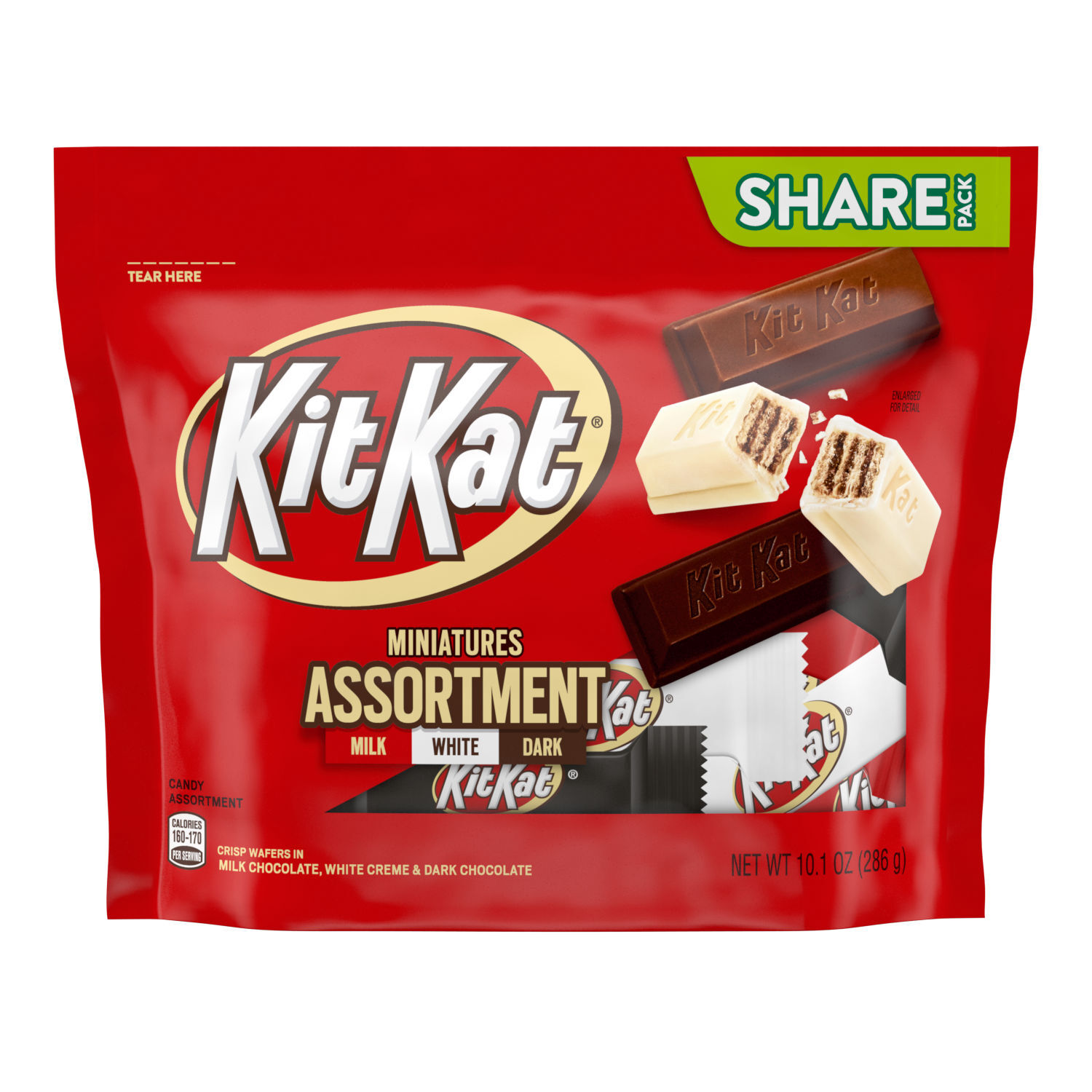 Hershey's Kit Kat Dark Candy Bars, 24 Ct.