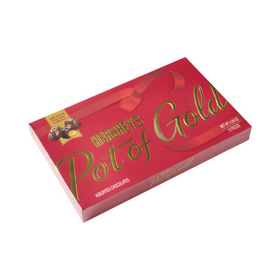 HERSHEY&rsquo;S POT OF GOLD Milk Chocolate & Dark Chocolate Holiday Collection (4.29oz)&nbsp;