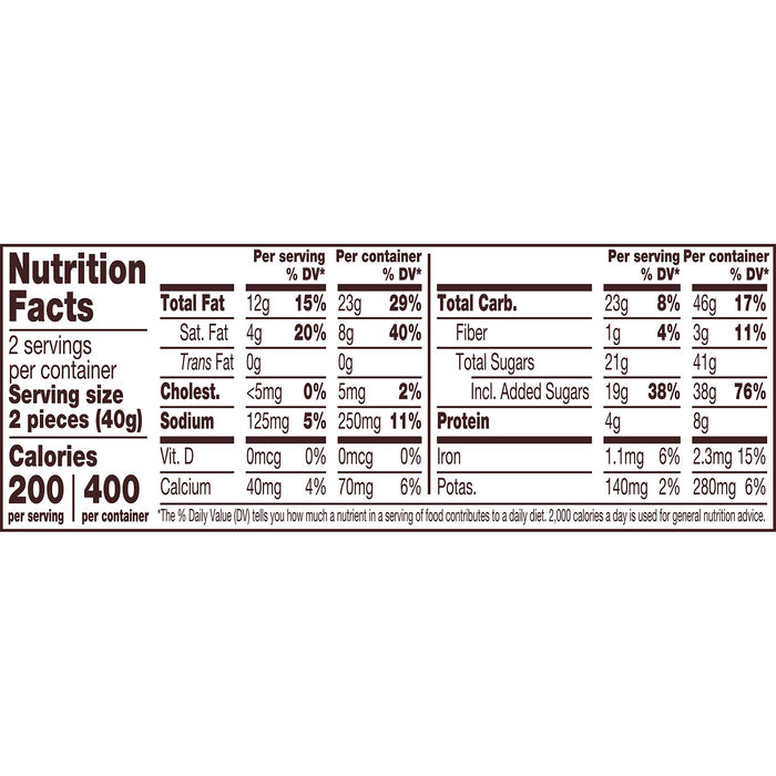 Image of REESES Milk Chocolate Peanut Butter Cups King Size 2.8oz Candy Bar Packaging