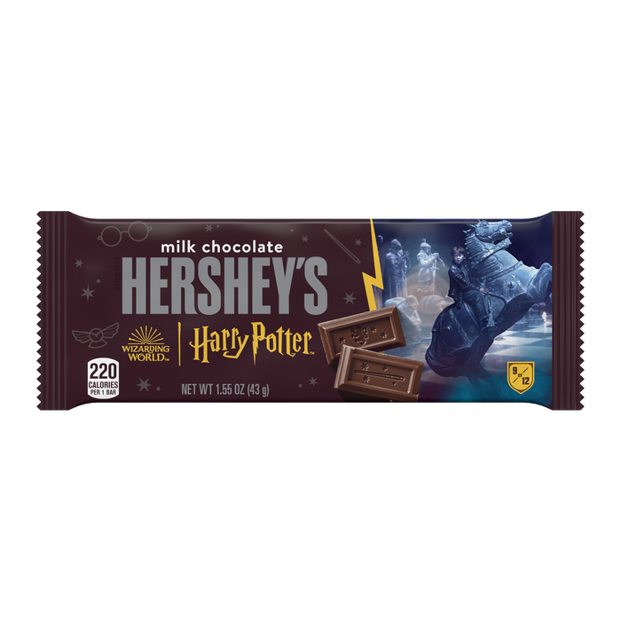 Image of HERSHEY'S Milk Chocolate Harry Potter™ Halloween Candy Bars, 1.55 oz (6 Count) Packaging