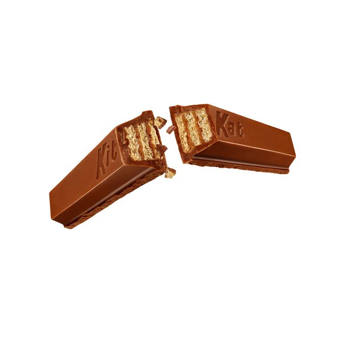 Image of KIT KAT® Milk Chocolate Wafer Snack Size, Candy Bag, 10.78 oz Packaging