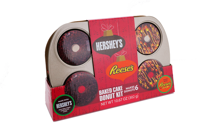 Image of Hershey Baking REESE'S and Hershey Donut Kit Packaging