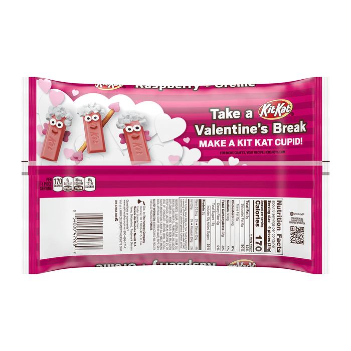 Image of KIT KAT® Raspberry Crème Flavored Miniatures Packaging