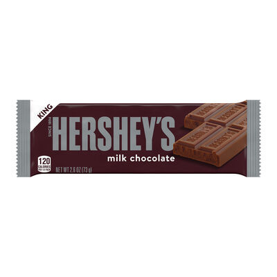 HERSHEYS Milk Chocolate King Size 2.6oz Candy Bar