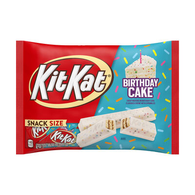 KIT KAT Birthday Cake Snack Size Bag 10.29 oz