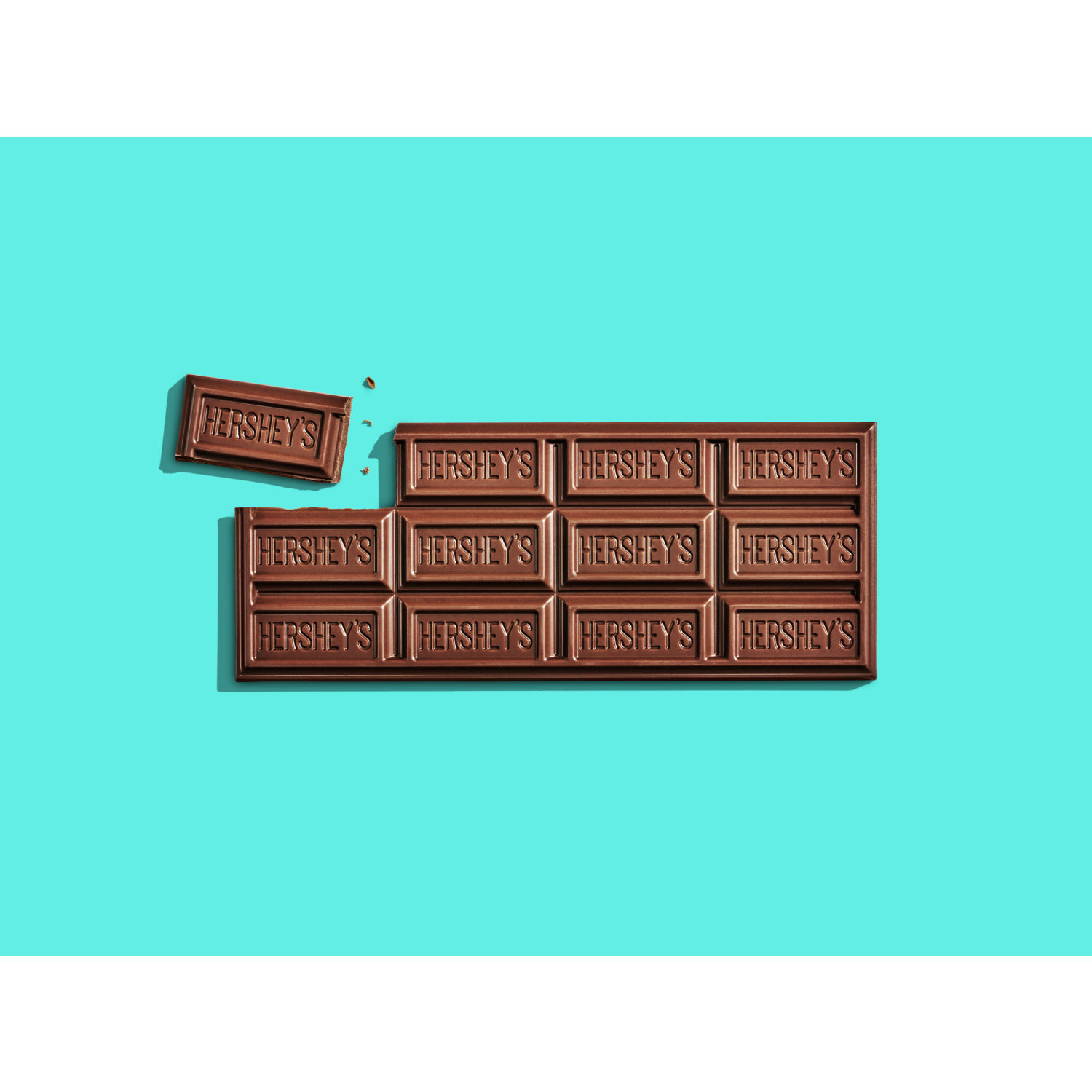 HERSHEY'S Milk Chocolate Standard Size 1.55oz Candy Bar - A Standard Size Hershey'S Bar