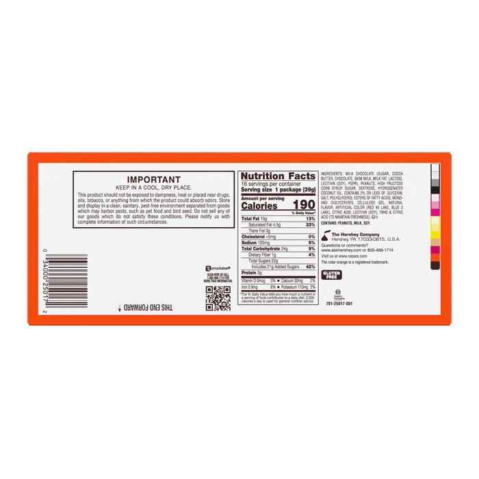 Image of REESE'S Big Cup PB&J Strawberry Milk Chocolate Peanut Butter Cups Candy Packs, 1.4 oz (16 Count) Packaging