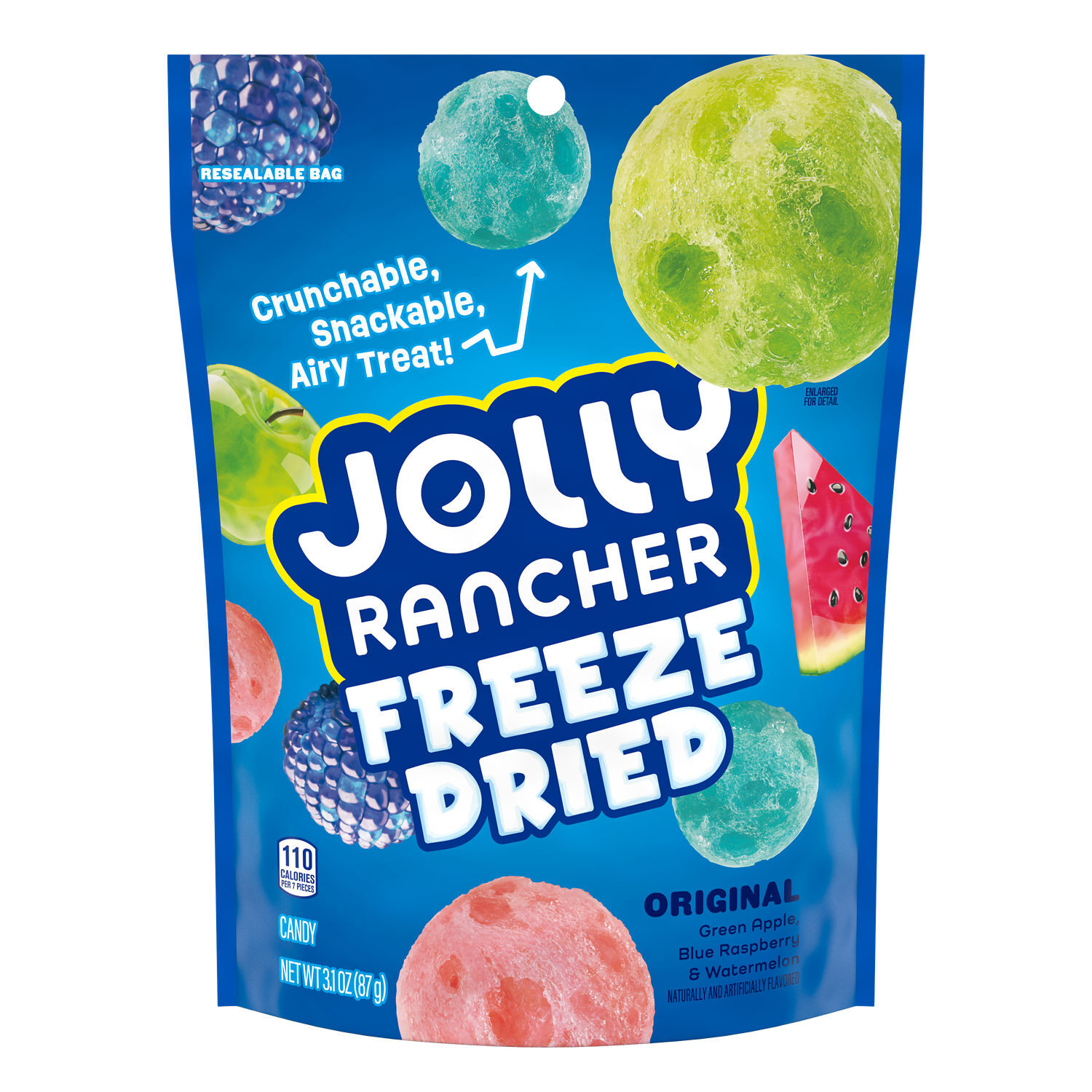 Jolly Rancher Original Freeze Dried Candy 3.1 oz, image size:1500x1500