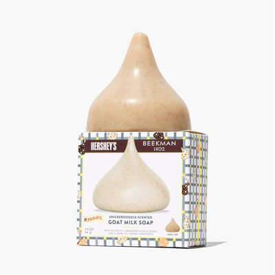 Limited-Edition Beekman 1802 x HERSHEY'S KISSES Snickerdoodle Goat Milk Soap 3.5 oz