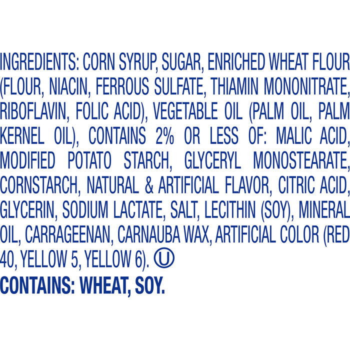 Image of JOLLY RANCHER Ropes Fruit Punch and Mango Flavored Candy Bag, 10 oz Packaging