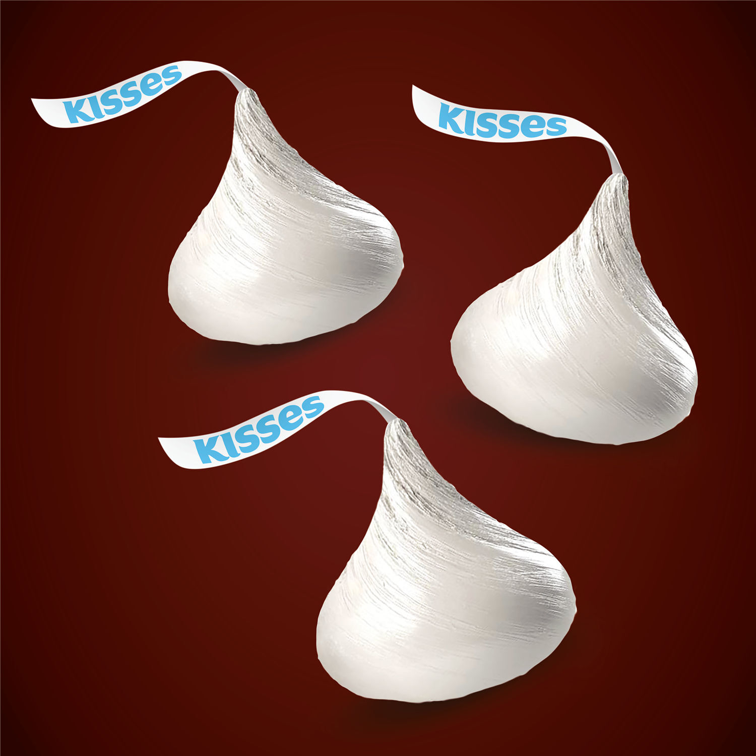 White chocolate cheap hershey kisses