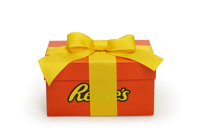 Image of REESE'S Milk Chocolate Peanut Butter Gift Miniatures Box 20 oz. Packaging