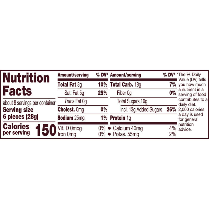 Image of HERSHEY'S KISSES Candy Cane Flavored, Christmas , Candy Bag, 8.2 oz Packaging