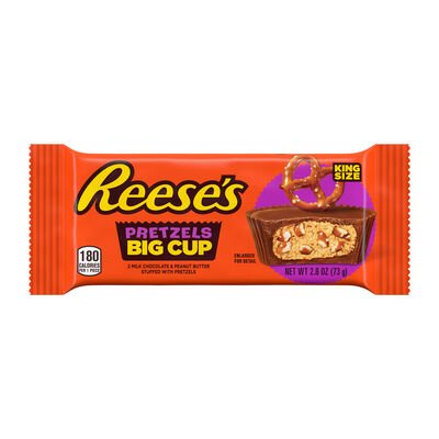 Reese's smooth peanut butter filled chocolate cups in a 42g twin