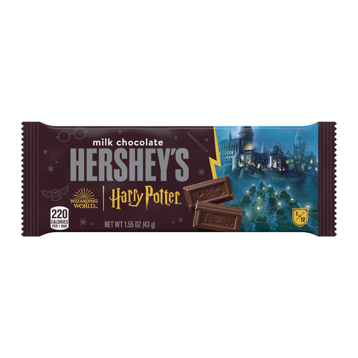 Image of HERSHEY'S Milk Chocolate Harry Potter™ Halloween Candy Bars, 1.55 oz (36 Count) Packaging