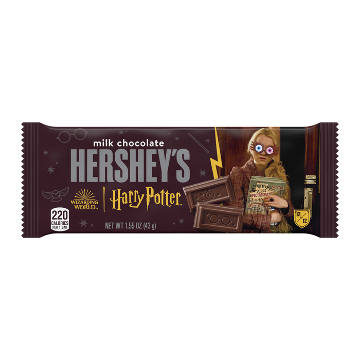 Image of HERSHEY'S Milk Chocolate Harry Potter™ Halloween Candy Bars, 1.55 oz (6 Count) Packaging