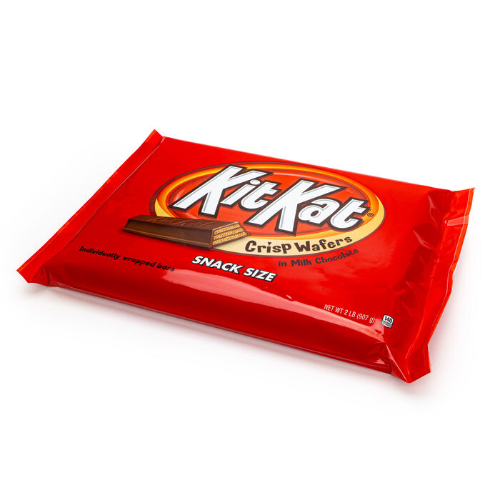 Image of KIT KAT® World's Largest Novelty Packaged Chocolate Wafer Candy Bars Filled Box, 2lb Packaging