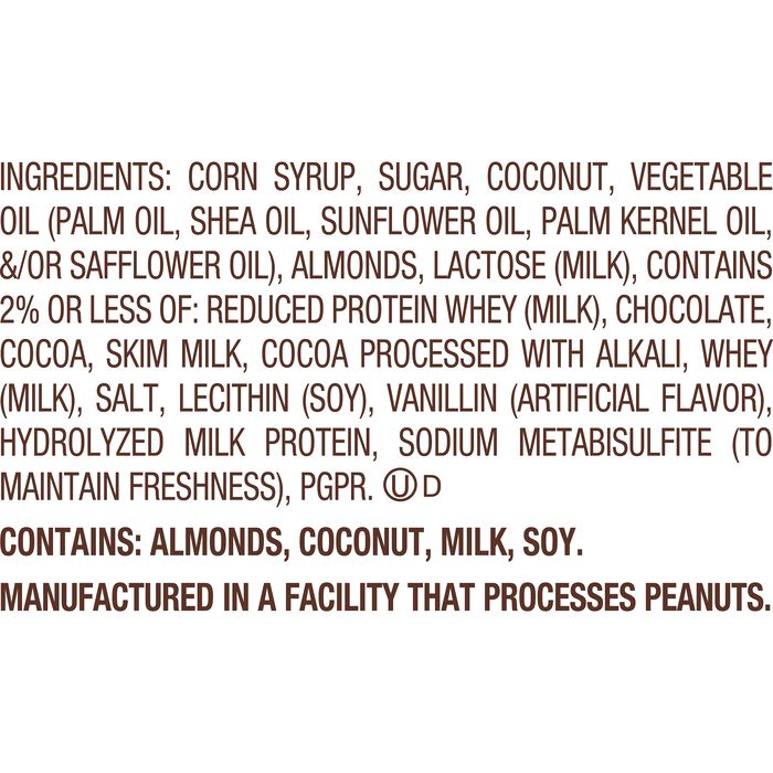 Image of ALMOND JOY Coconut and Almond Chocolate Candy Bars, 1.61 oz (24 Count) Packaging