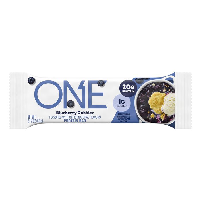 Image of ONE Blueberry Cobbler Flavored Protein Bars, 2.12 oz (12 Count) Packaging