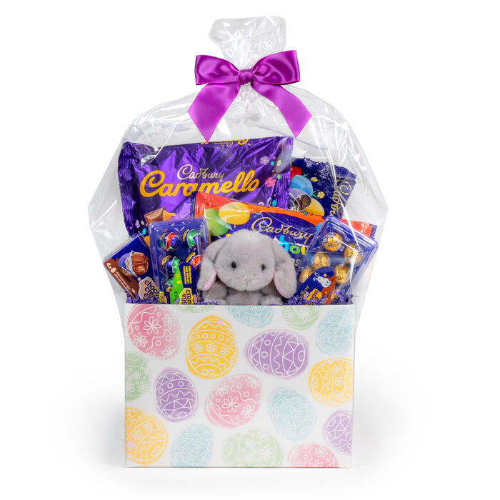 Image of CADBURY Chocolate Candies Assorted Easter Basket Box Packaging