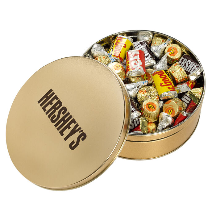 Image of HERSHEY’S Gold Gift Tin | 2 lbs. Packaging