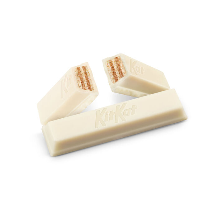 Image of KIT KAT&reg; Breaking Bones Vanilla Flavored Creme Wafer Snack Size, Halloween Candy Bag, 10.29 oz Packaging