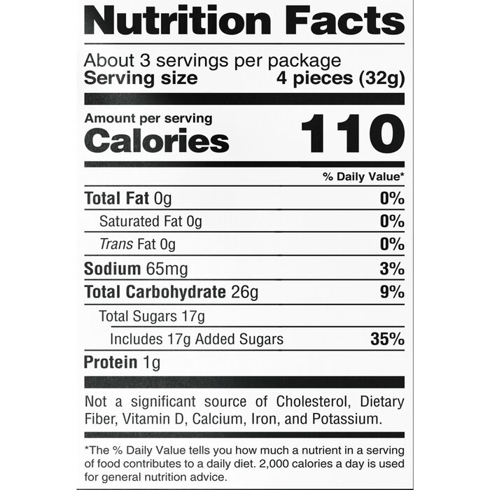 Image of Sour Strips Appleberry Candy Peg Bag, 3.4oz Packaging