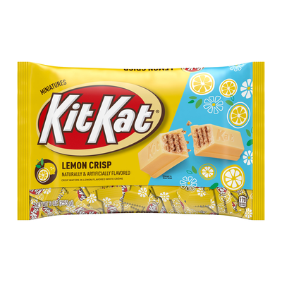 Image of KIT KAT® Lemon Crisp Miniatures, 9 oz. Packaging