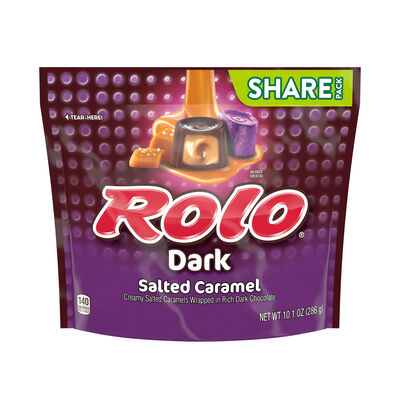 ROLO Salted Caramel Dark Chocolate Candy Bag 10.1 oz Candy Bag