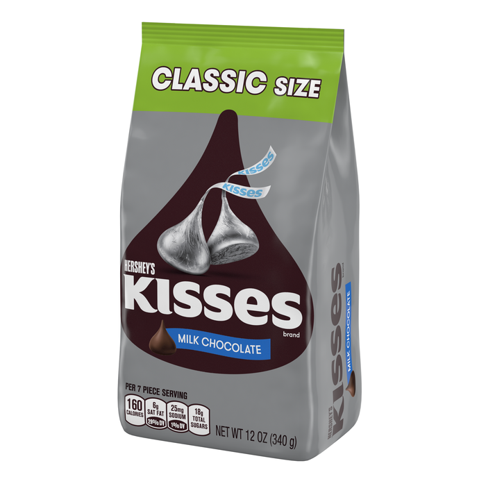 Image of KISSES Milk Chocolates Packaging