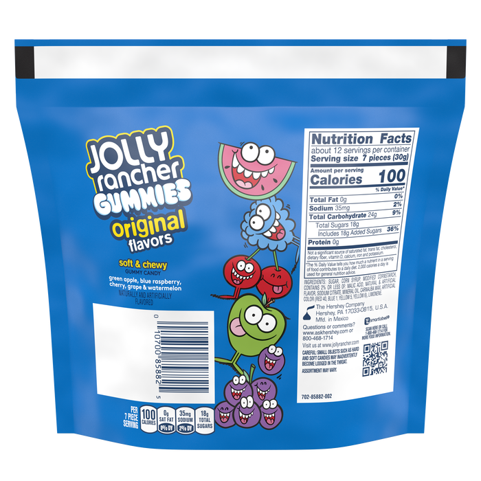 Image of JOLLY RANCHER Original Gummies Candy Packaging
