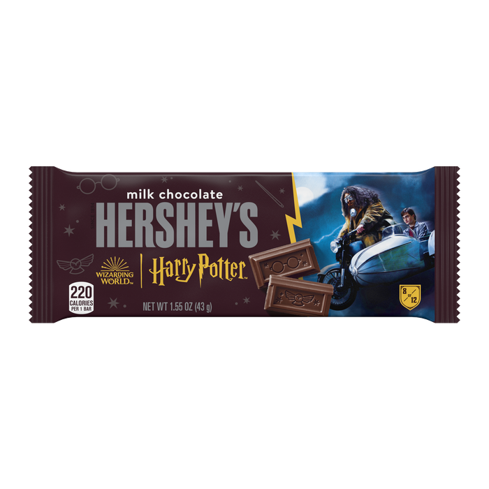 Image of HERSHEY'S Milk Chocolate Harry Potter™ Halloween Candy Bars, 1.55 oz (36 Count) Packaging