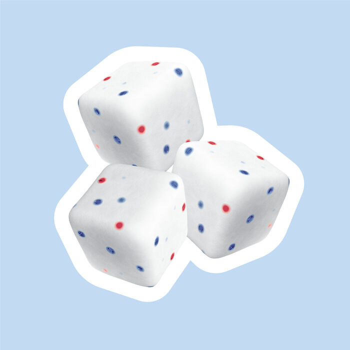 Image of ICE BREAKERS Ice Cubes Snow Cone Flavored Sugar Free Chewing Gum Bottle, 3.24 oz (6 Count) Packaging