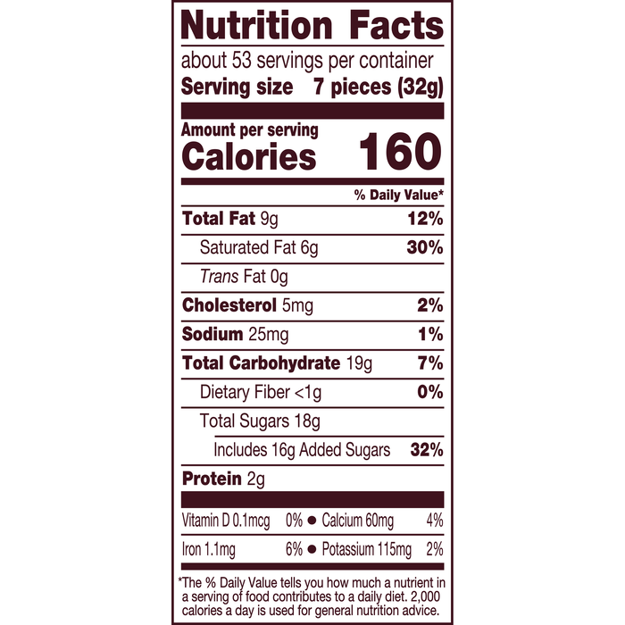 Image of HERSHEY'S KISSES Purple Foils Milk Chocolate Candy Bulk Bag, 60 oz Packaging