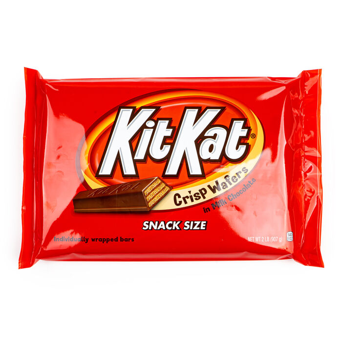 Image of KIT KAT® World's Largest Novelty Packaged Chocolate Wafer Candy Bars Filled Box, 2lb Packaging