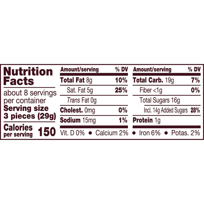 Image of HERSHEY'S Peppermint Bark Bells, Christmas , Candy Bag, 8 oz Packaging