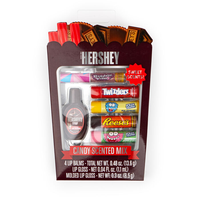 Image of HERSHEY’S Assorted Lip Balm & Gloss Set Packaging