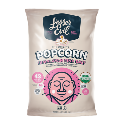 LesserEvil Himalayan Pink Salt Popcorn Popcorn 4.6oz