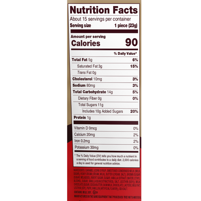 Image of HERSHEY&rsquo;S Caramels Candy Bag, 12 oz Packaging