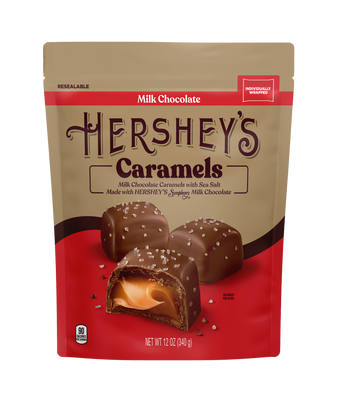 HERSHEY&rsquo;S Caramels Candy Bag, 12 oz