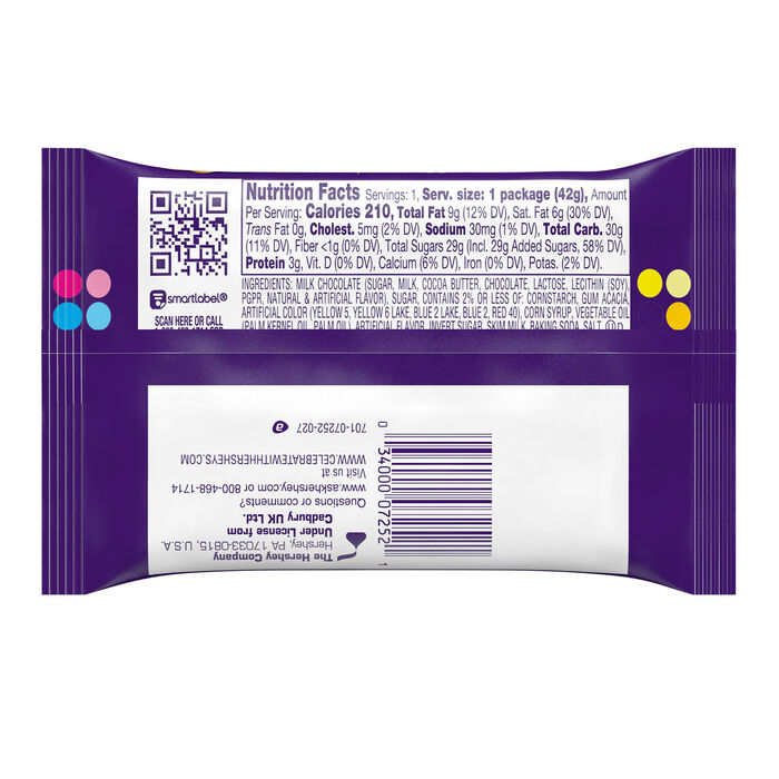 Image of CADBURY MINI Milk Chocolate Eggs, Easter Candy Bag, 1.5 oz (36 Count) Packaging