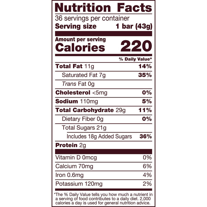 Image of HERSHEY'S Cookies 'n' Creme Candy Bars, 1.55 oz (36 Count) Packaging