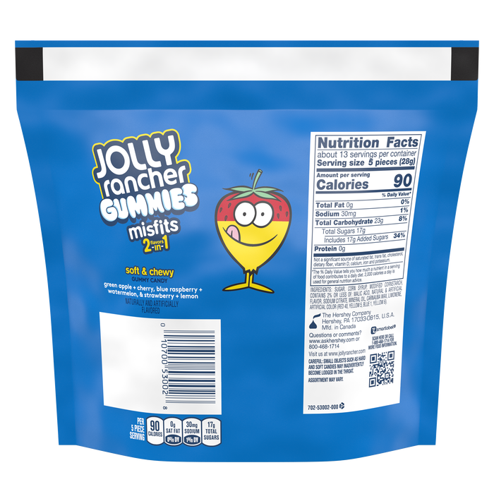 Image of JOLLY RANCHER Misfits Gummies Assortment Packaging