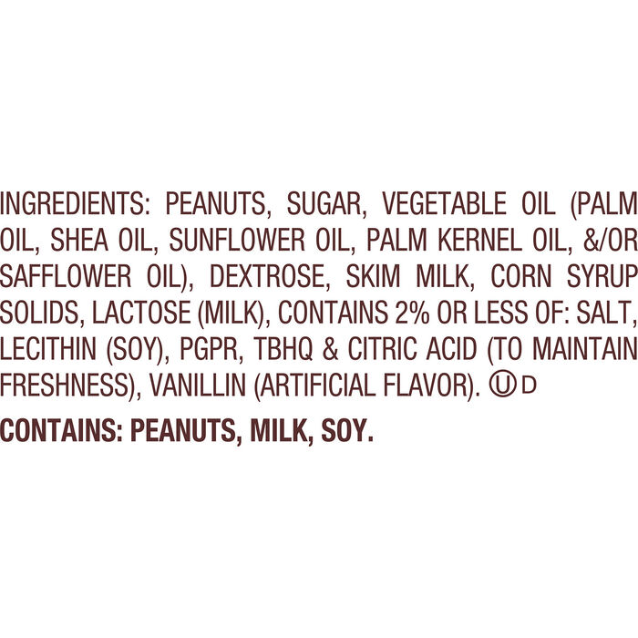 Image of REESE'S White Creme Snack Size Peanut Butter Ghosts, Halloween Candy Bag, 9.6 oz Packaging