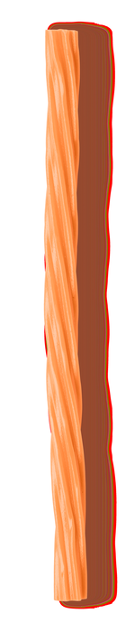Image of TWIZZLERS Orange Cream Pop Packaging